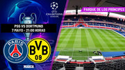 PSG - Borussia Dortmund: horario y dónde ver hoy en TV la semifinal de Champions League