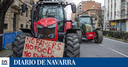 Huelga de agricultores en Navarra: Más de 500 tractores salen este martes a la carretera a paralizar Navarra