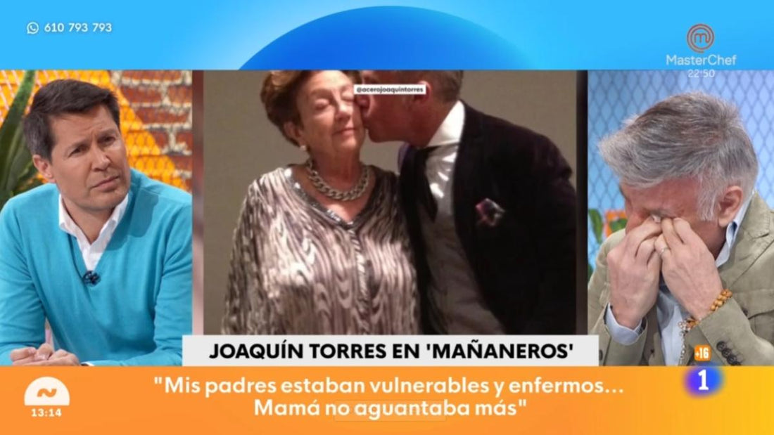 Joaquín Torres rompe a llorar en Mañaneros: “No aguantó más. El dolor fue inhumano”