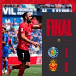 Crónica 1ª División: Getafe CF 1-2 RCD Mallorca